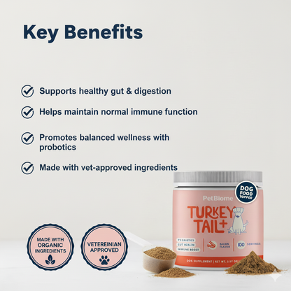 PetBiome Turkey Tail+ Formula